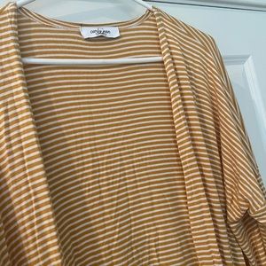 Carly Jean Los Angeles/CJLA Sailor kimono mustard stripe, size S/M